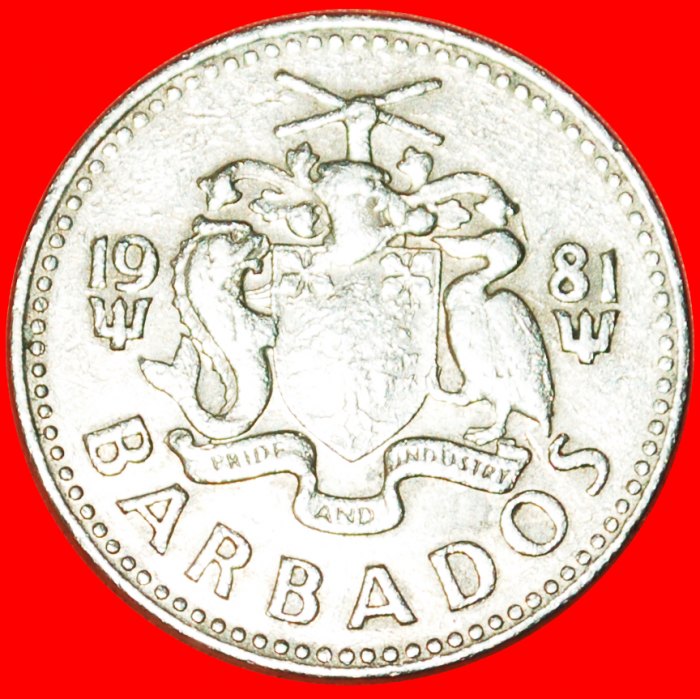  # GREAT BRITAIN (1973-2006): BARBADOS ★ 25 CENTS 1981! LOW START ★ NO RESERVE!   