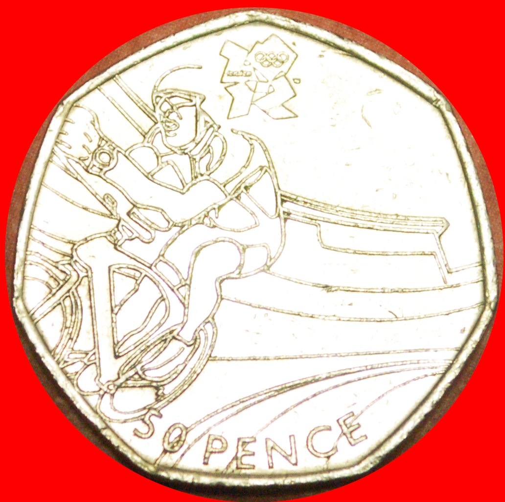  # MISTAKE CYCLING LONDON 2012: GREAT BRITAIN ★ 50 PENCE 2010 (2011)! LOW START ★ NO RESERVE!   