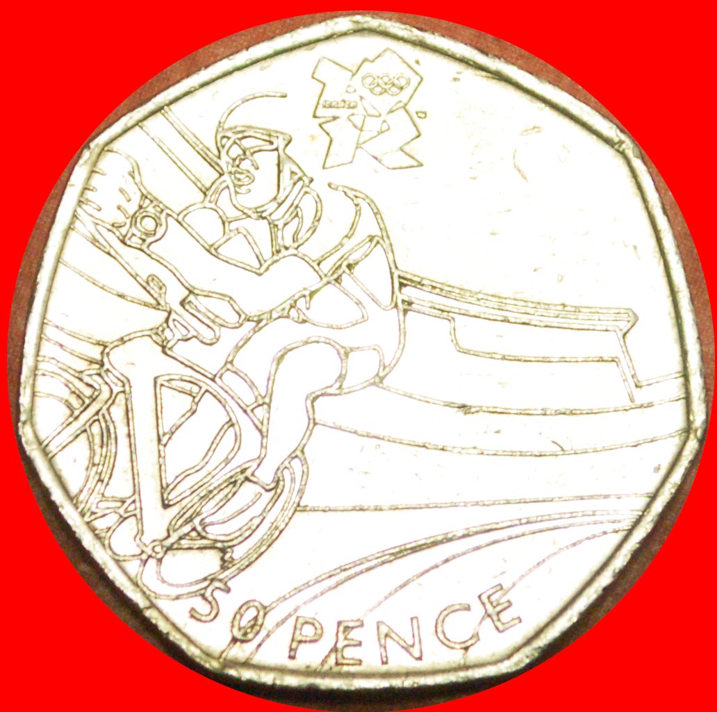  # FEHLER RADFAHREN LONDON 2012: GROSSBRITANNIEN ★ 50 PENCE 2010 (2011)! OHNE VORBEHALT!   