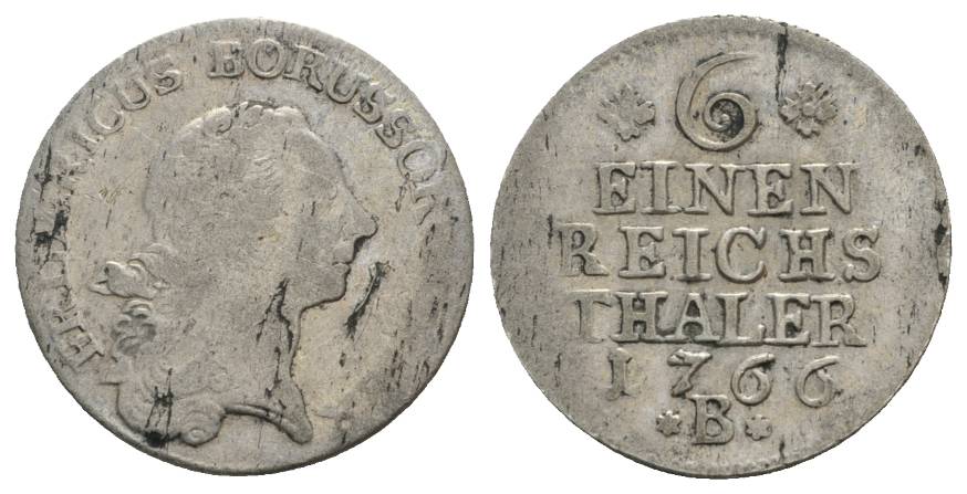  Preußen, Kleinmünze 1766   