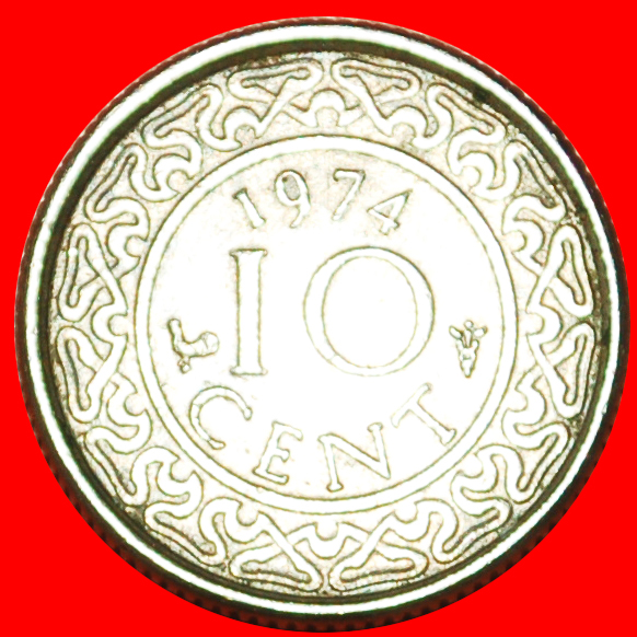 # SCHIFF: SURINAME ★ 10 CENTS 1974! OHNE VORBEHALT!