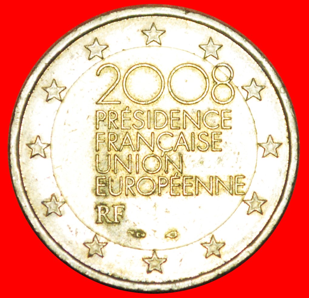  # LEGENDE IN 6 LINIEN: FRANKREICH ★ 2 EURO 2008! OHNE VORBEHALT!   