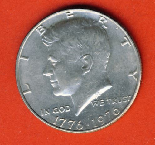  USA 1/2 Dollar 1976 Kennedy   