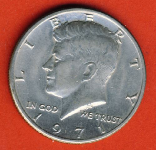  USA 1/2 Dollar 1971 Kennedy   