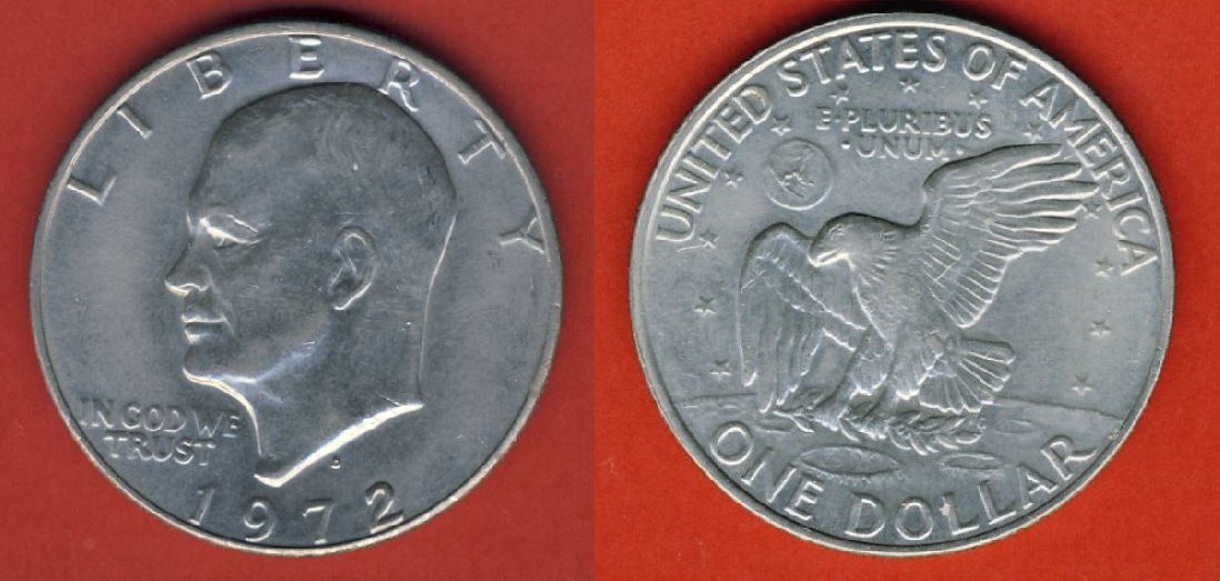  USA 1 Dollar 1972 D   