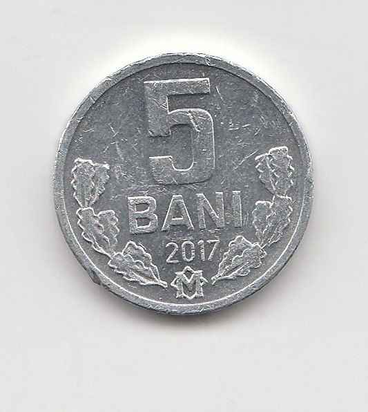 5 Bani Moldavien 2017 (I801)