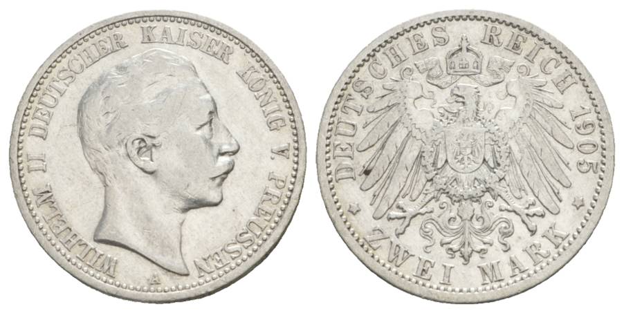  Preußen, 2 Mark 1905   