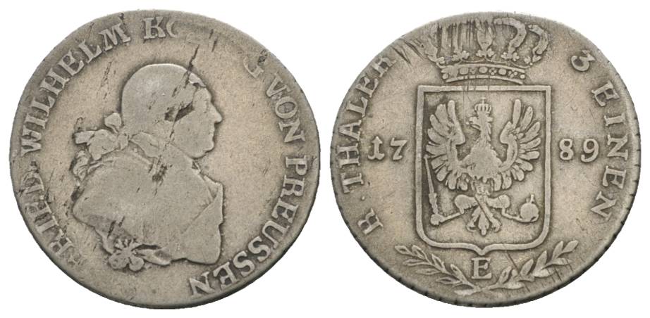  Altdeutschland, Kleinmünze 1789   