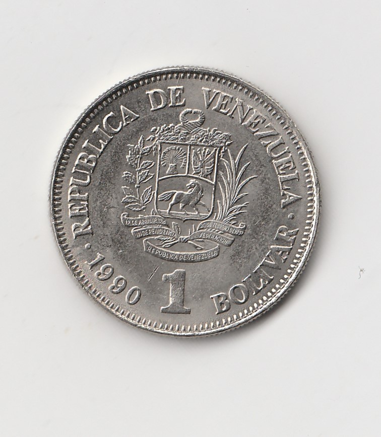  1 Bolivar Venezuela 1990 (I803)   