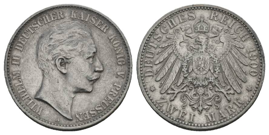  Preußen, 2 Mark 1900   