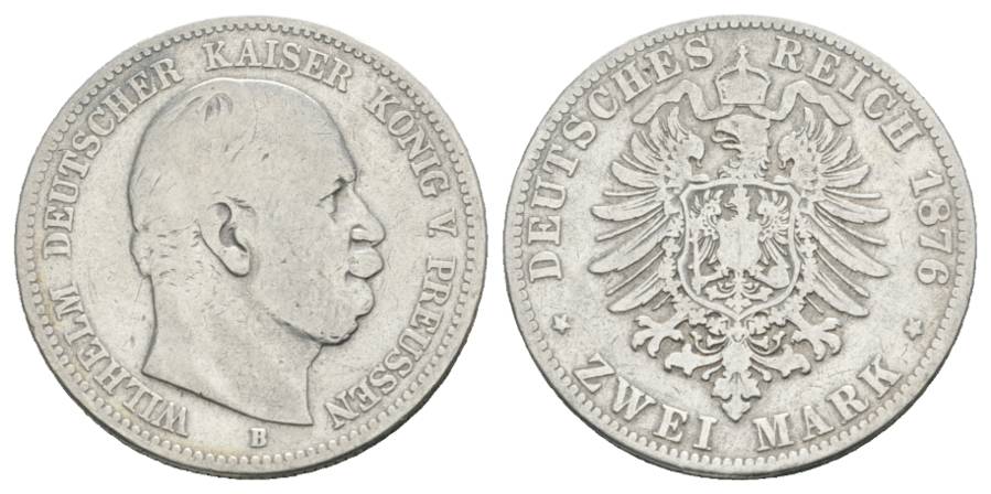  Preußen, 2 Mark 1876   