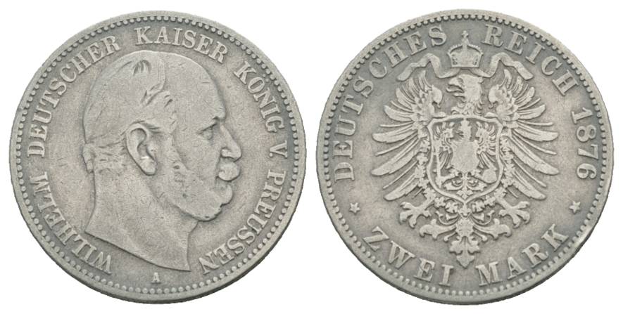  Preußen, 2 Mark 1876   