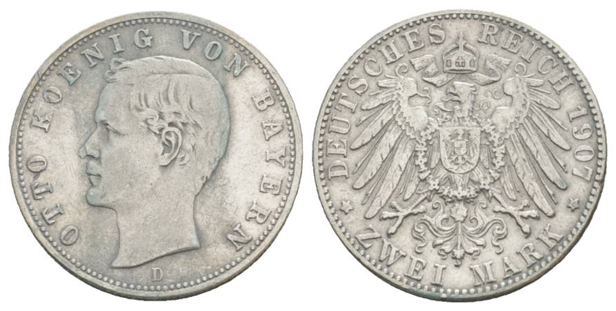  Bayern, 2 Mark 1907   