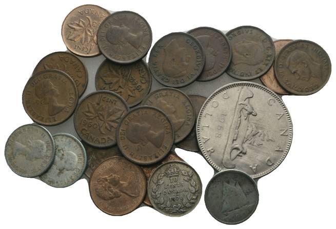  Kanada, 23 Kleinmünzen   