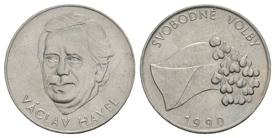  Medaille 1990; Ø 27 mm, 6,88 g   