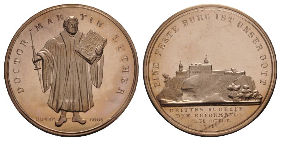  Medaille 1817; Ø 30 mm, 6,52 g   
