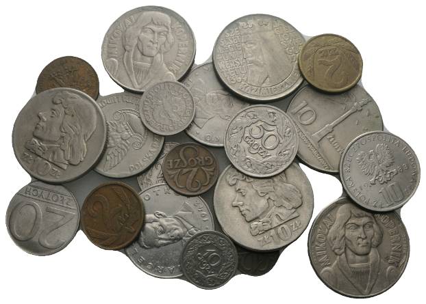  Polen, 22 Kleinmünzen   