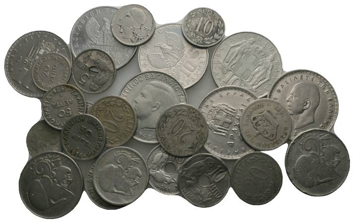  Griechenland, 25 Kleinmünzen   