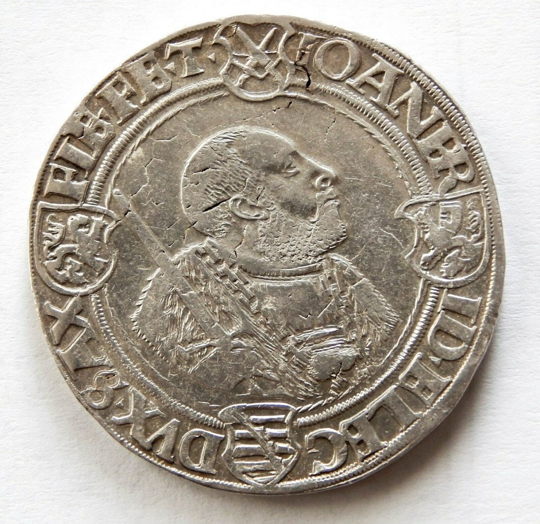 Sachsen Joh. Friedr. & Georg Taler 1534