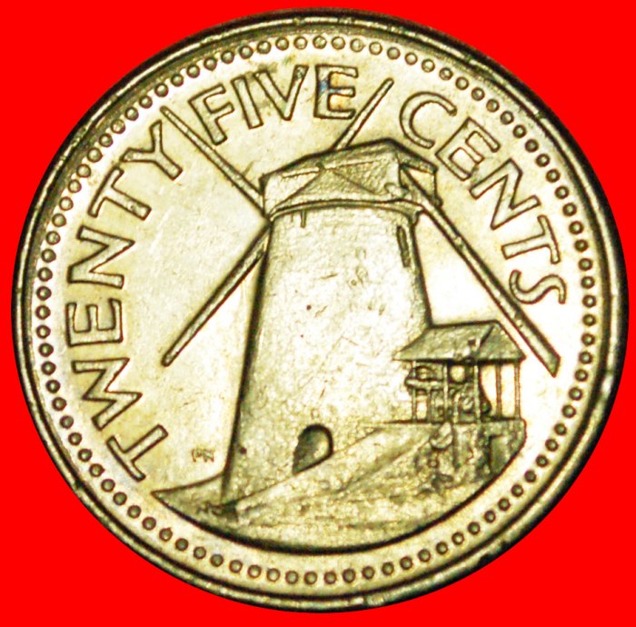 + GREAT BRITAIN (1973-2006): BARBADOS ★ 25 CENTS 1994! LOW START ★ NO RESERVE!