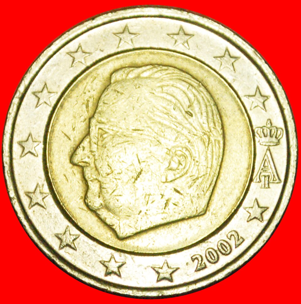  + ALBERT II. (1993-2013): BELGIEN ★ 2 EURO 2002! OHNE VORBEHALT!   