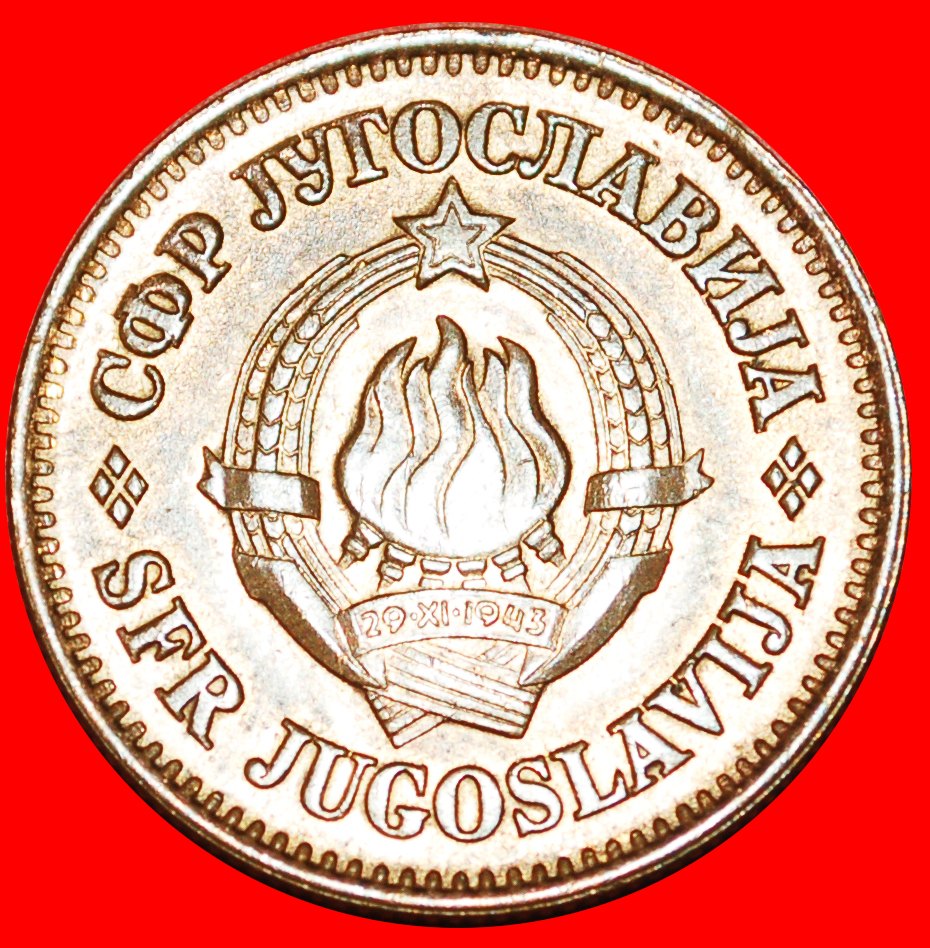  + LARGE TYPE (1965-1981): YUGOSLAVIA ★ 50 PARA 1976 MINT LUSTER! LOW START ★ NO RESERVE!   