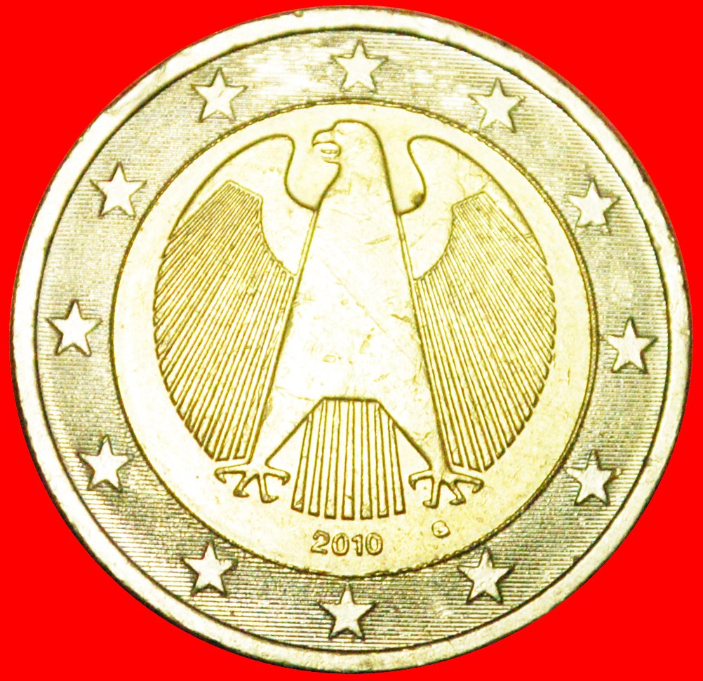  + NON-PHALLIC TYPE (2008-2019): GERMANY ★ 2 EURO 2010G! LOW START ★ NO RESERVE!   