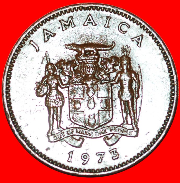  + FAO (1971-1974): JAMAIKA ★ 1 CENT 1973! OHNE VORBEHALT!   