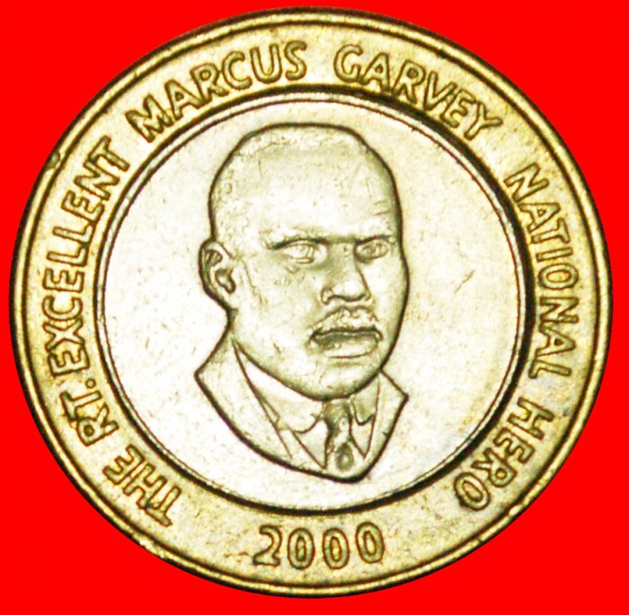  + GARVEY (1887-1940): JAMAIKA ★ 20 DOLLARS 2000! OHNE VORBEHALT!   