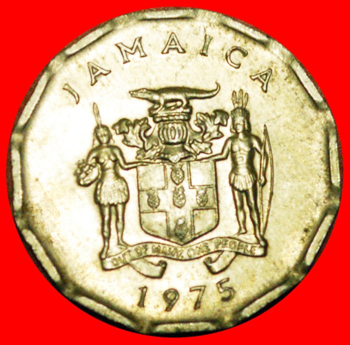 + FAO (1975-2002): JAMAICA ★ 1 CENT 1975 MINT LUSTER! LOW START ★ NO RESERVE!   