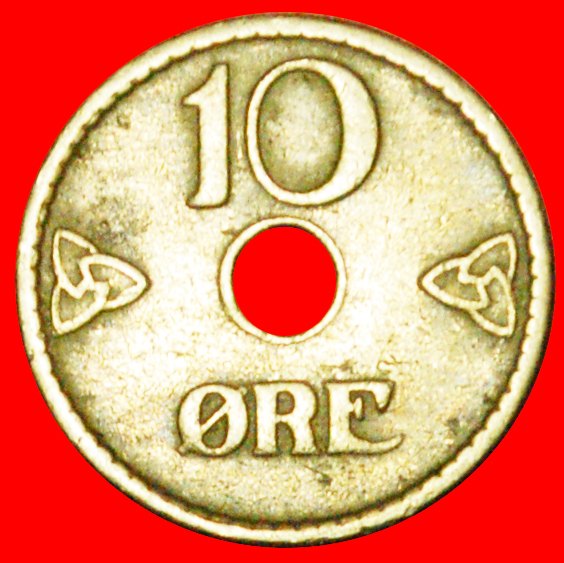  + ROSEN (1924-1951): NORWEGEN ★ 10 OERE 1924! OHNE VORBEHALT! Haakon VII. (1905-1957)   