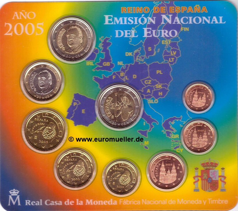 Spanien ...offizieller KMS...2005...bu.   