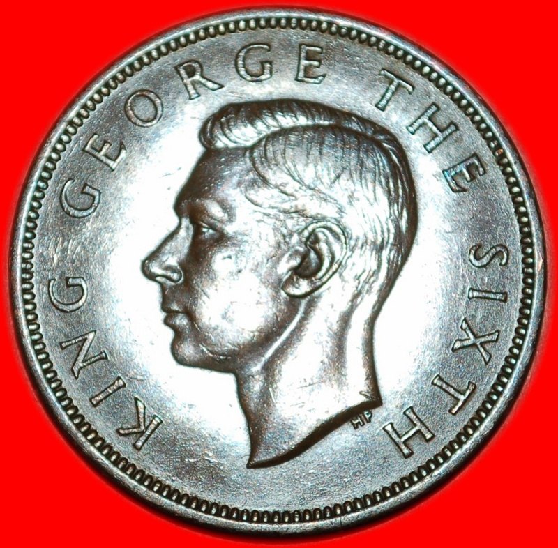  * UNGEWÖHNLICH IN DIESEM ZUSTAND★ NEUSEELAND ★ PENNY 1952! OHNE VORBEHALT! Georg VI. (1937-1952)   