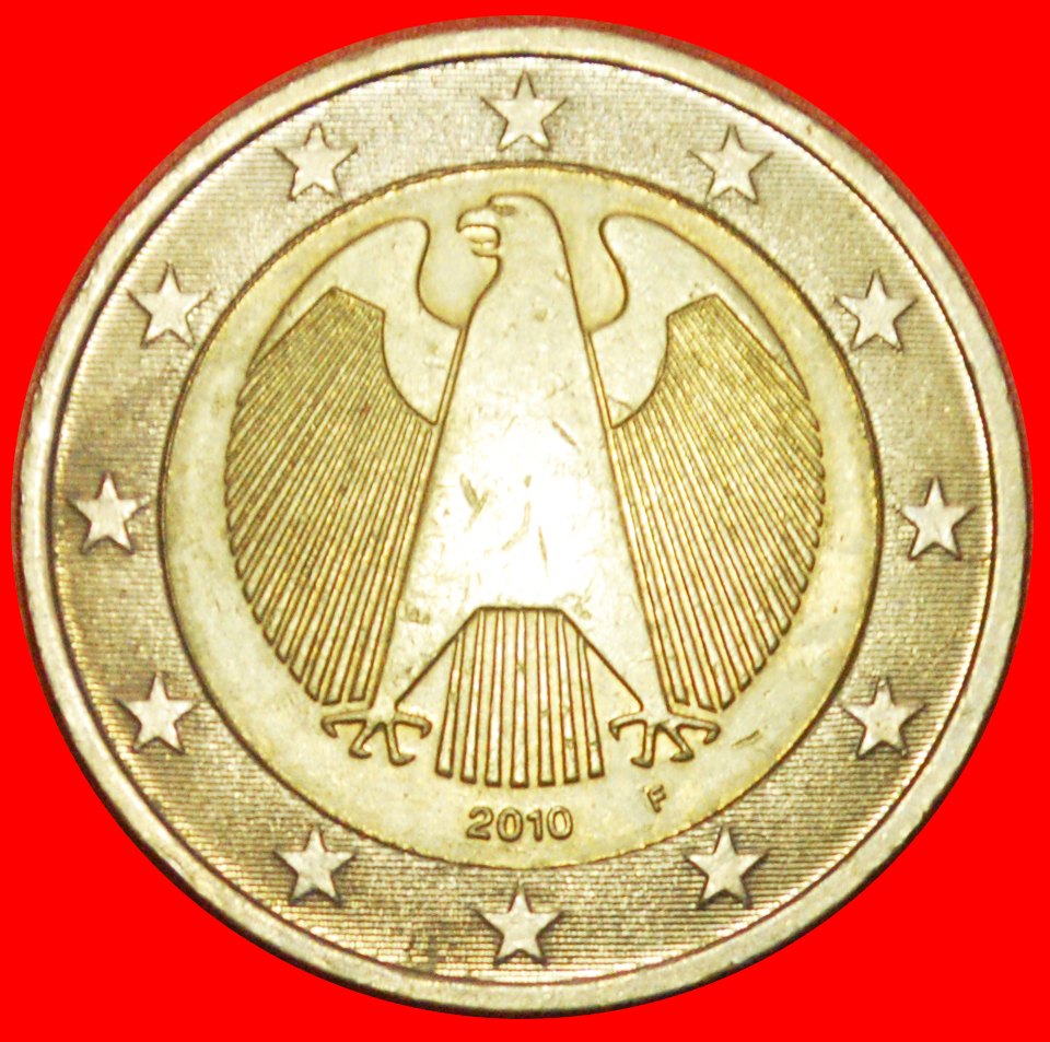  + NON-PHALLIC TYPE (2008-2019): GERMANY ★ 2 EURO 2010F! LOW START ★ NO RESERVE!   