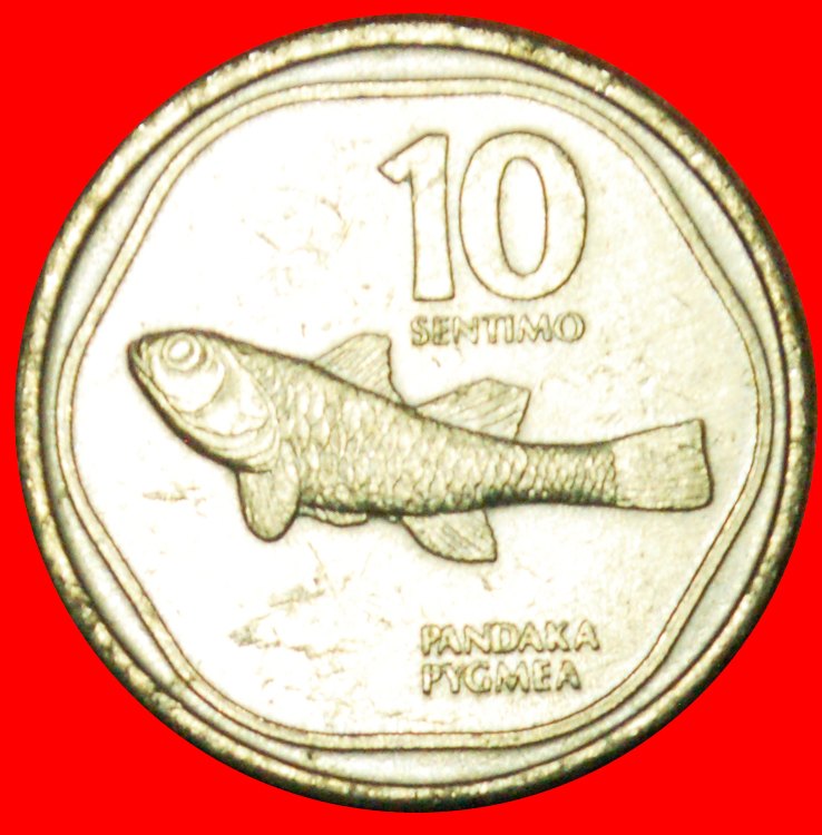 + ERROR NAME FISH: PHILIPPINES ★ 10 SENTIMO 1983 FAO MINT LUSTER! LOW START ★ NO RESERVE!
