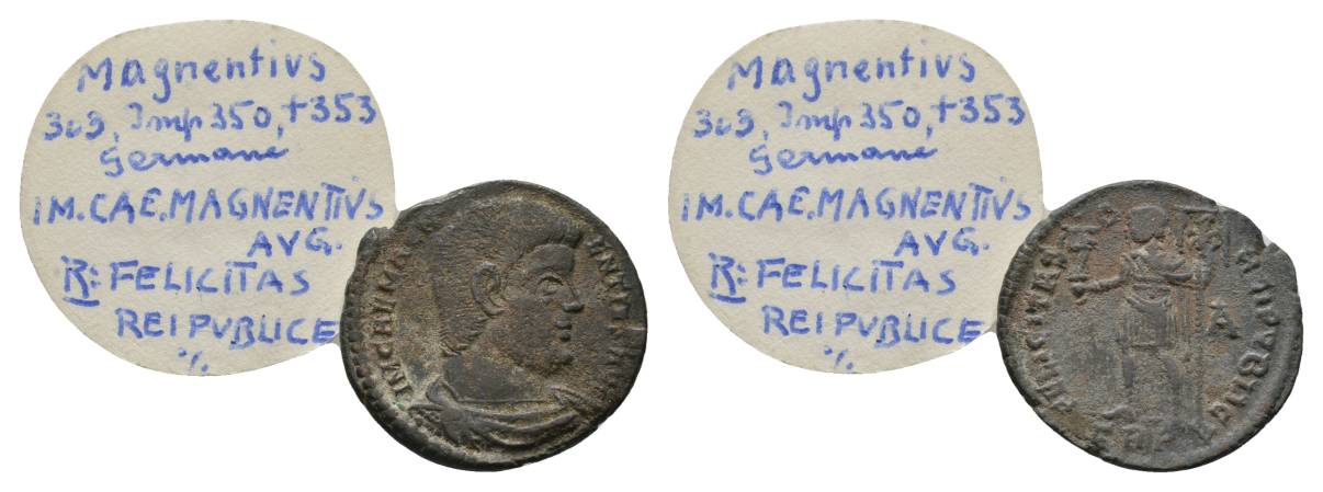  Antike, Römisches Kaiserreich; Kleinbronze; 3,92 g, Ø 21 mm   