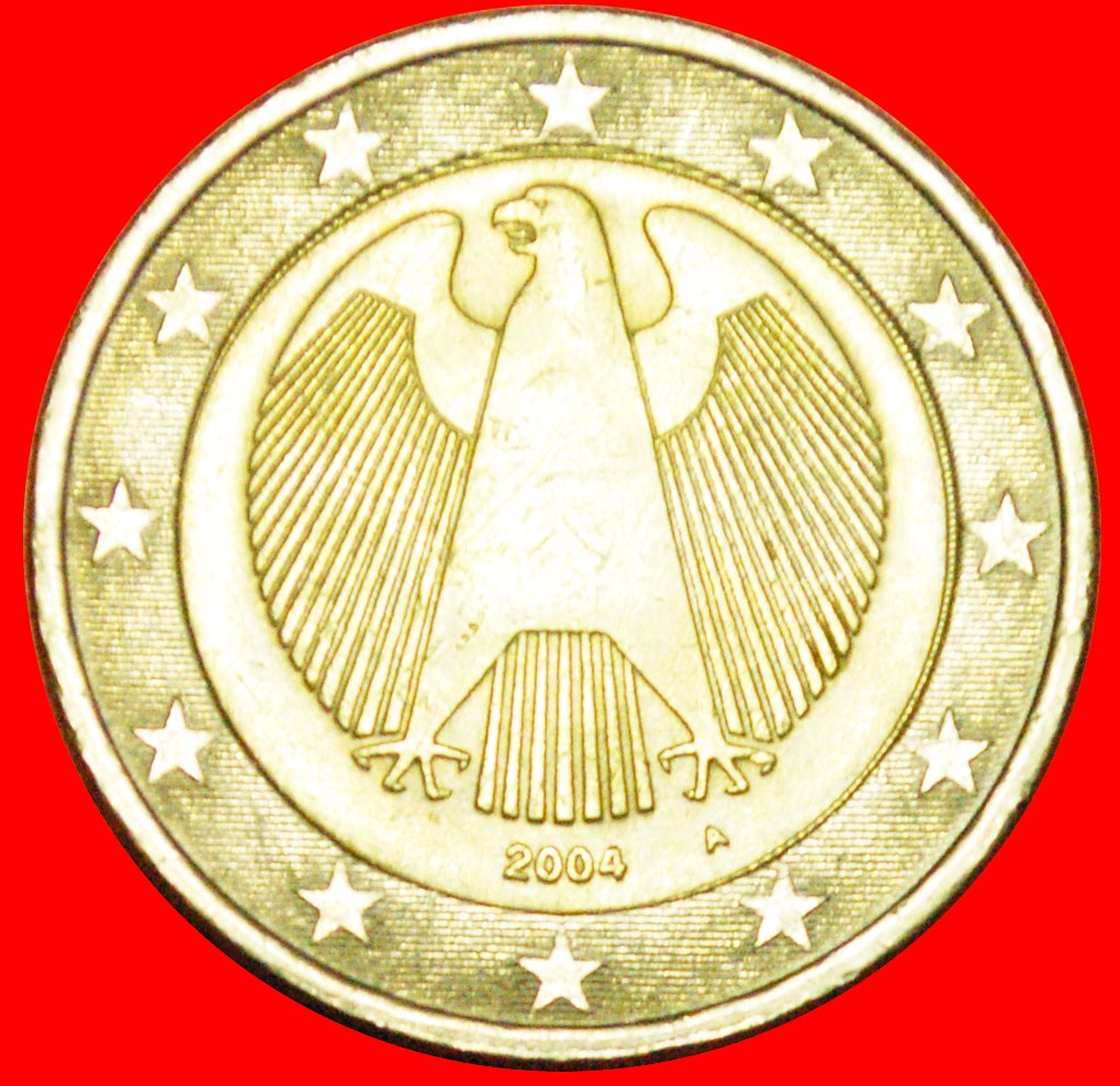 + PHALLISCHE TYP (2002-2006): DEUTSCHLAND ★ 2 EURO 2004A! OHNE VORBEHALT!