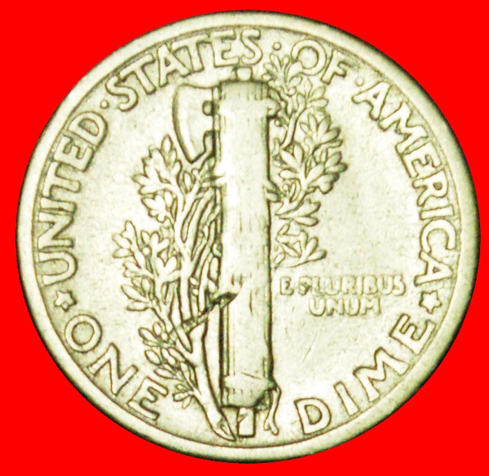  + MERCURY (1916-1945): USA ★ 10 CENTS 1930 SILBER! OHNE VORBEHALT!   