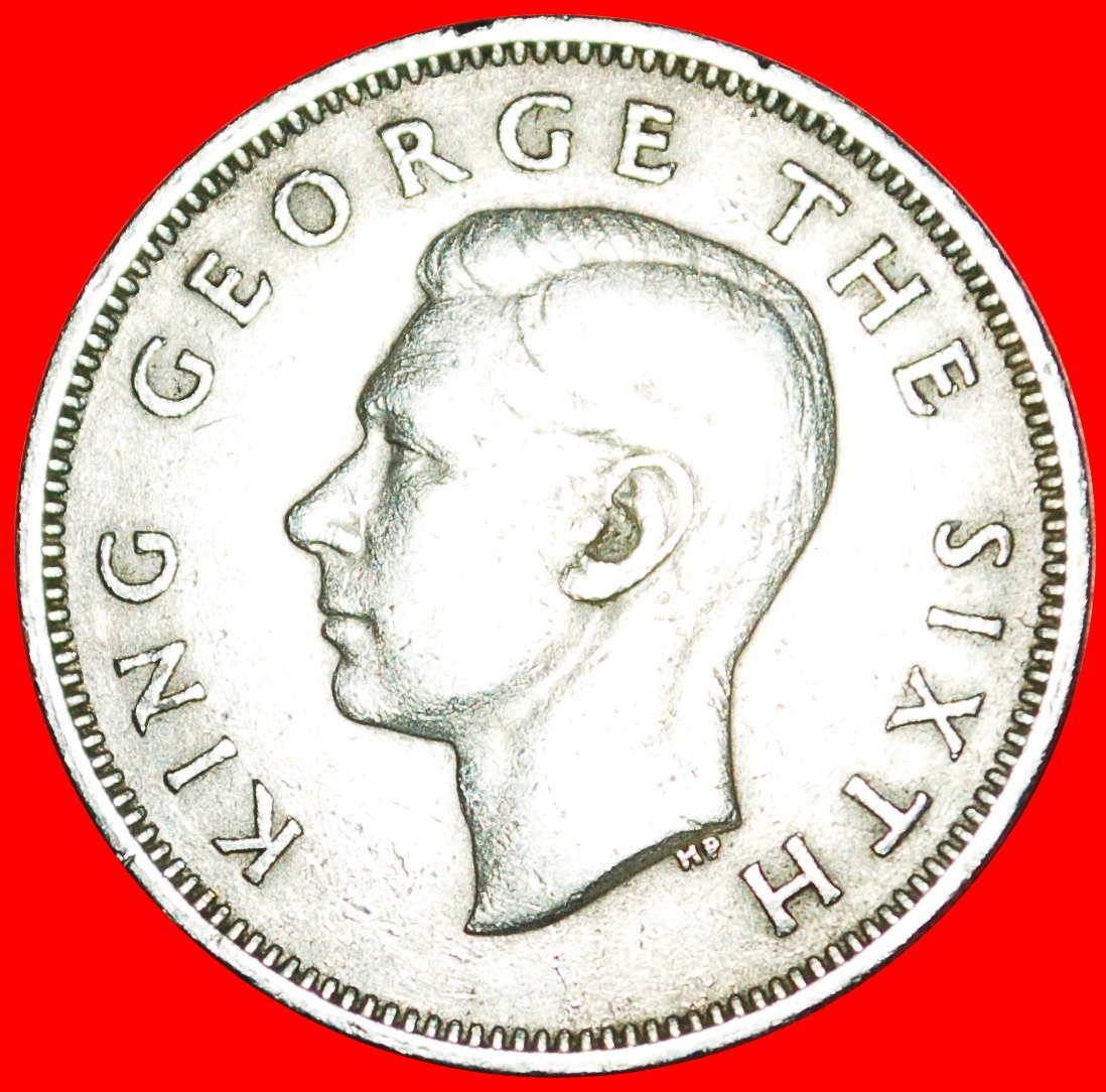  + KIWI BIRD: NEW ZEALAND ★ FLORIN 1948! LOW START ★ NO RESERVE! George VI (1937-1952)   