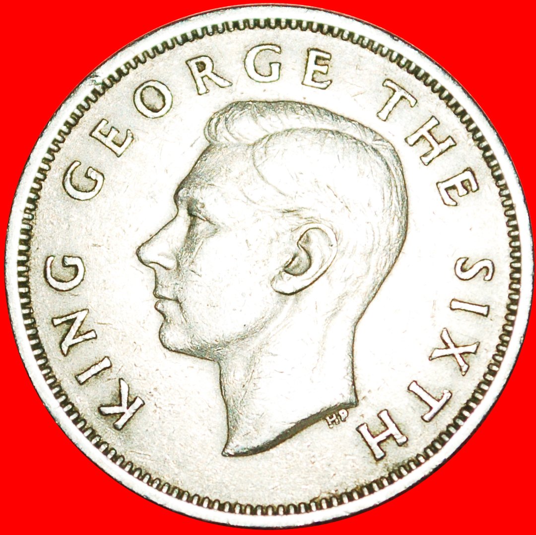  + KIWI BIRD: NEW ZEALAND ★ FLORIN 1950! LOW START ★ NO RESERVE! George VI (1937-1952)   