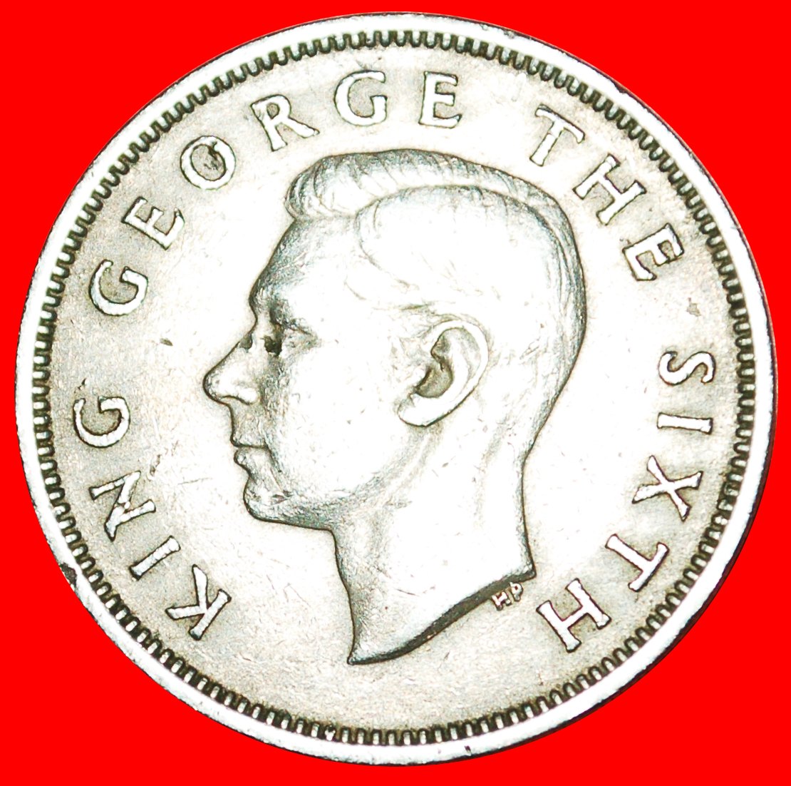  + KIWI BIRD: NEW ZEALAND ★ FLORIN 1951! LOW START ★ NO RESERVE! George VI (1937-1952)   