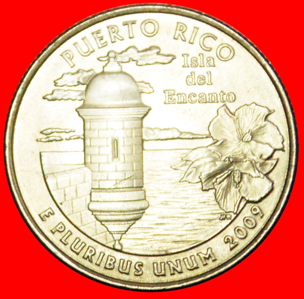 + FESTUNG: USA ★ 1/4 DOLLAR 2009D STG STEMPELGLANZ! OHNE VORBEHALT! Washington (1789-1797)!