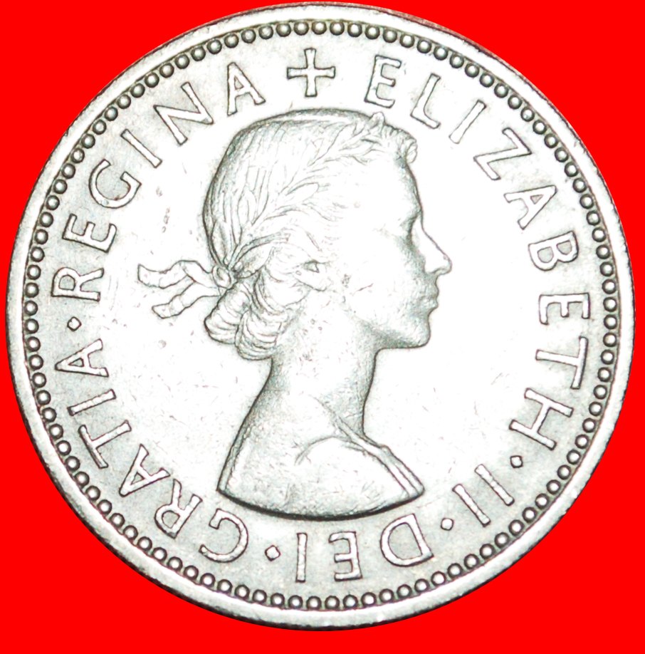  # SCHOTTISCHER LÖWE: GROSSBRITANNIEN ★ 1 SHILLING 1960! OHNE VORBEHALT!   