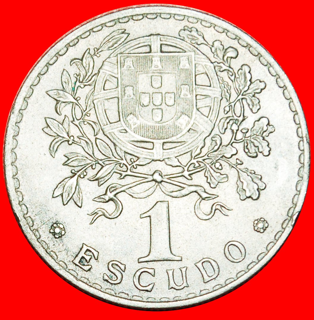  + FREIHEIT (1927-1968): PORTUGAL ★ 1 ESCUDO 1946! OHNE VORBEHALT!   