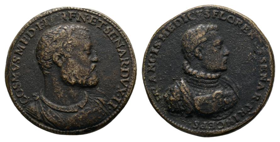  Italien, Nachguss der Renaissance; Bronzemedaille; 39,83 g Ø 40 mm   