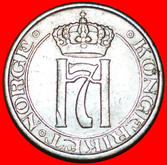  + 2 verkauft ROSEN (1909-1952): NORWEGEN ★ 2 OERE 1947 Haakon VII. (1905-1957)! OHNE VORBEHALT!   