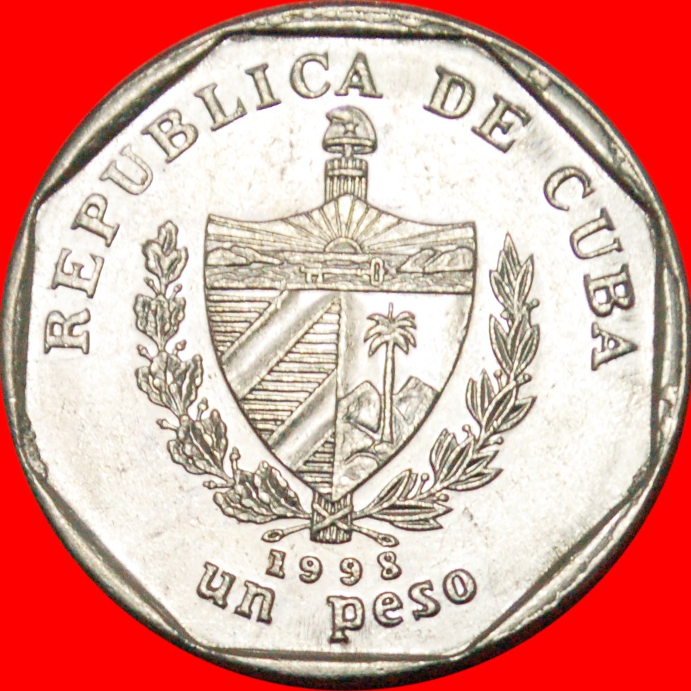  * COIN alignment ↑↓ CONVERTIBLE PESO: CUBA ★ 1 PESO 1998!!!   LOW START ★ NO RESERVE!   