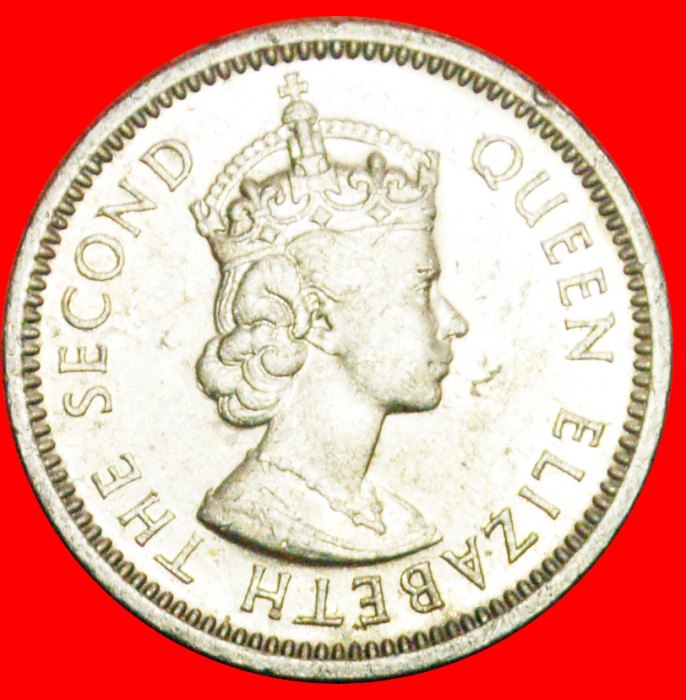 + COLONIAL PORTRAIT (1976-2016): BELIZE ★ 5 CENTS 1987 MINT LUSTER! LOW START ★ NO RESERVE!