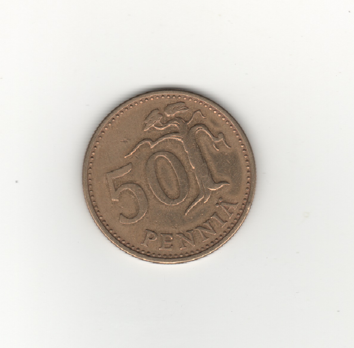  Finnland 50 Penniä 1963   