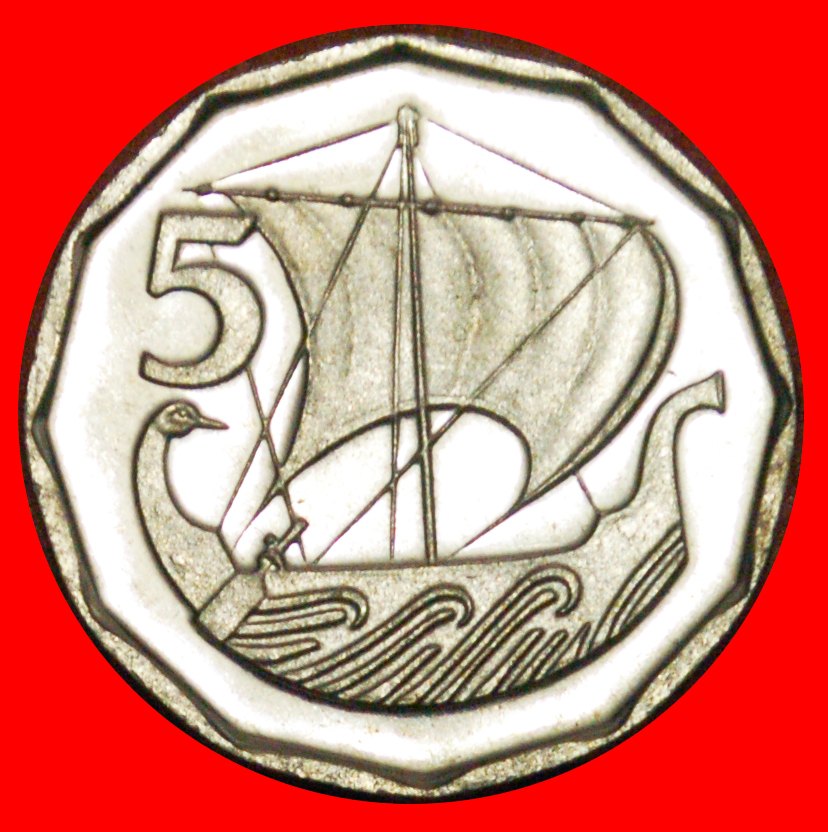 + SHIP: CYPRUS ★ 5 MILS 1982 MINT LUSTER! LOW START ★ NO RESERVE!